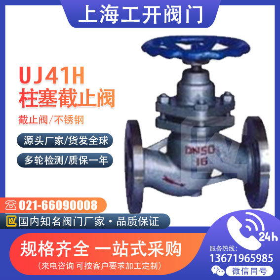 截止閥 柱塞截止閥